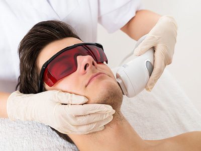 Diode hair and laser removal – Full Face and Neck (Men)